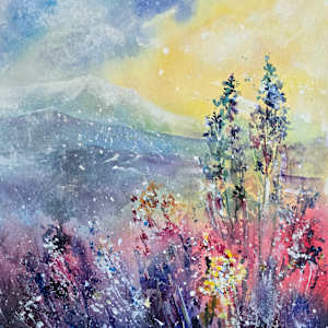 Golden Hour Bloom by MARYAM MOHI