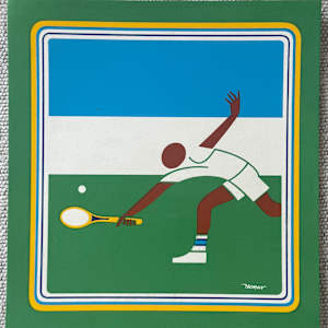 Print Panamericanos Tenis by Lorenzo Homar