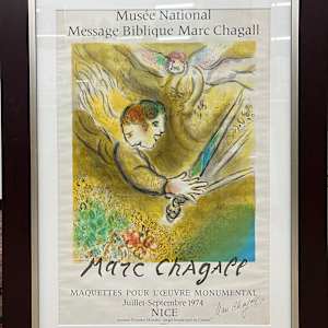 The Angel of Judgement by Marc Chagall