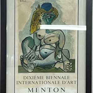 Dixieme Biennale Internationale D'Art by Pablo Picasso