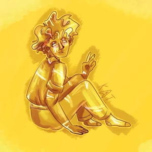 Girl of Gold by Kainan Mun Dye