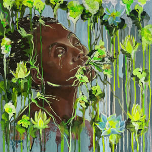Waterlilies - $85 by Jeanne May, Image 1.