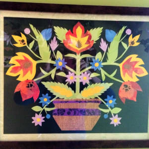 Spring Bouquet by Cheryl Ann Boc-Chidester  Image: Spring Bouquet, Framed