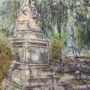 Bonaventure Cemetery (Light upon Beauty, Memories, and Peace) by Cheryl Ann Boc-Chidester  Image: Detail 1