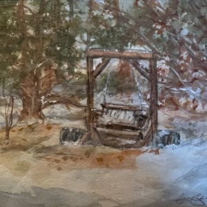 Snow Swing by Cheryl Ann Boc-Chidester