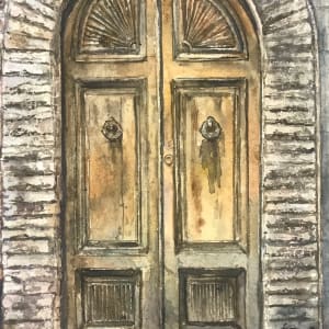 Textures of Lucca by Cheryl Ann Boc-Chidester  Image: Detail - door