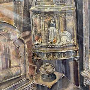 A Window into the Past by Cheryl Ann Boc-Chidester  Image: Detail 1