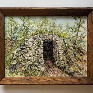 Guiman's Root Cellar (in Pinckney Recreation Area) by Cheryl Ann Boc-Chidester  Image: Guiman 's Root Cellar, Framed