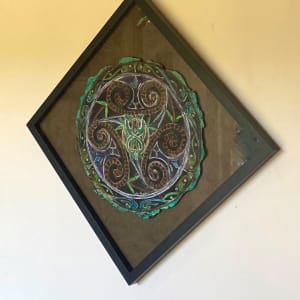 Celtic Sea Dragons by Cheryl Boc-Chidester  Image: Framed