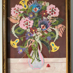Spring Inspired (Wycinanki) by Cheryl Ann Boc-Chidester  Image: Spring Inspired, framed
