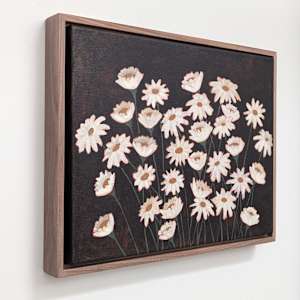 Daisies by Kari Breitigam  Image: framed side view