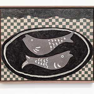 Plated Fish by Kari Breitigam  Image: framed