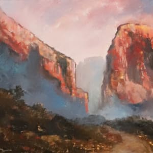 Sunrise on the Canyon Trail by Emily A King