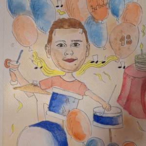 Karikatura Kada ti je rođendan by Tomislava Mihalj, Image 1.