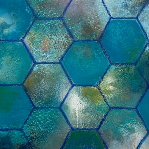 Coastal Geometric by Janet Hamilton, Image 1.