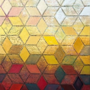 Vintage Geometric by Janet Hamilton, Image 1.