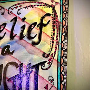 A Belief Sign by Donna Norton 