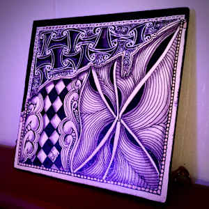 Ink Curtain by Donna Norton 