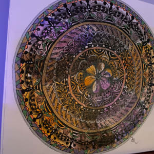 “Multicolored Mandala” by Donna Norton, Image 4.