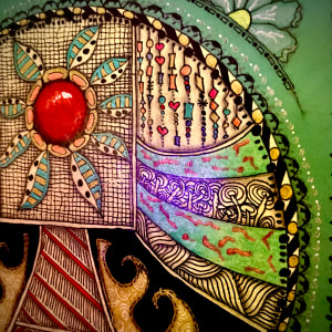 Poppy Red Pops by Donna Norton 