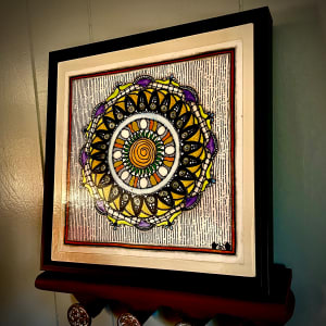 “Expanding Floral Mandala” by Donna Norton 