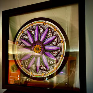 “Flower Caught in the Net” Mandala by Donna Norton 