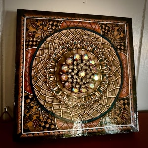 “Jeweled Mahogany “ Jeweled Series #3 by Donna Norton, Image 1.
