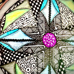 Kite Mandala by Donna Norton 