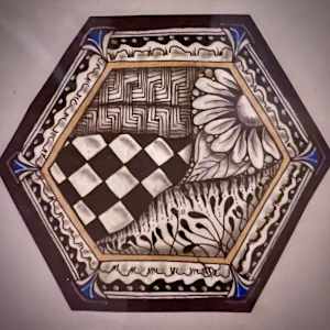 Flower in the Corner by Donna Norton, Image 1.