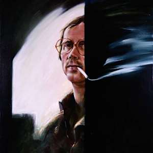 Oil on Canvas, 1985 (Self Portrait, Smoking) by Peter Jooren