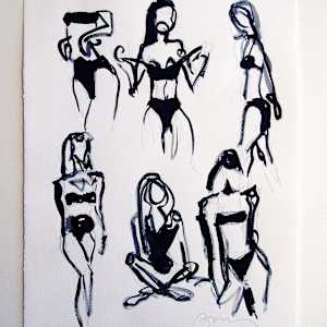 Bathing Beauties by Rachael Ryan