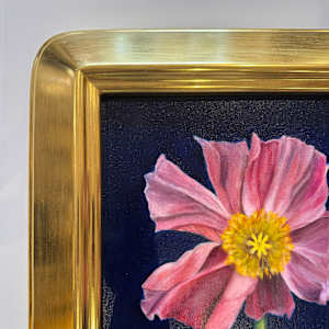 Singular Pink Poppy by Rachael Ryan 