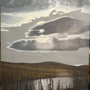 Moonlight near Nabesna by Spence Guerin