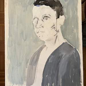 Self Portrait, Unfinished, Fort Knox, Kentucky by Spence Guerin