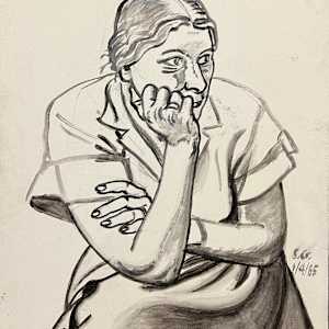 Untitled (Deb with arms crossed) by Spence Guerin