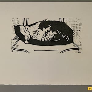 "Depression" Asleep on a Chair by Spence Guerin, Image 5.