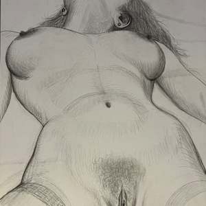 Untitled (female nude) by Spence Guerin