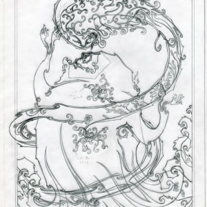 Your Touch, It Does Something to Me by Patrick Gannon  Image: Your Touch, It Does Something to Me • final drawing