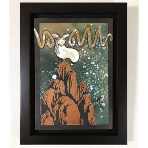 To Ascend the Jagged Peaks by Patrick Gannon  Image: To Ascend the Jagged Peaks • framed