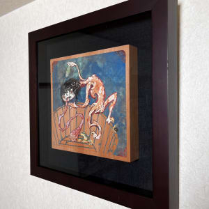 The Neglected Feast of the Aka-name by Patrick Gannon  Image: The Neglected Feast of the Aka-name • framed, angle