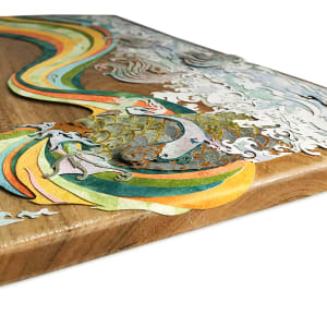 Look to the Sea ・ Amabie by Patrick Gannon  Image: Look to the Sea • Amabie • detail: left edge
