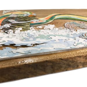 Look to the Sea ・ Amabie by Patrick Gannon  Image: Look to the Sea • Amabie • detail: bottom, layers