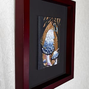Beneath the Inky Caps by Patrick Gannon  Image: Beneath the Inky Caps, framed