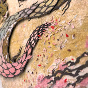 Carried on a Breeze by Patrick Gannon  Image: Carried on a Breeze, detail: the small and ephemeral becoming mighty and eternal