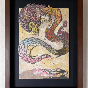 Carried on a Breeze by Patrick Gannon  Image: Carried on a Breeze • framed