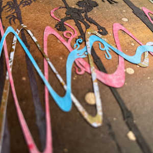 Our Clan is Harmonious by Patrick Gannon  Image: Our Clan is Harmonious, detail: visual harmonizing