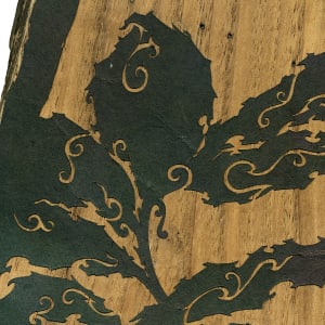 A Cobra Among Lilies by Patrick Gannon  Image: A Cobra Among Lilies  • detail:  leaves