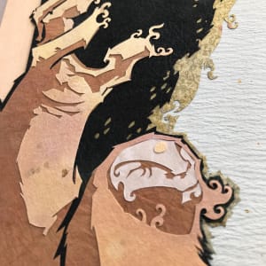 That Which You Desire is Within Reach by Patrick Gannon  Image: That Which You Desire is Within Reach • detail: face