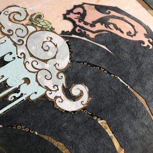 Your Echoes, They Shake and Shape Me by Patrick Gannon  Image: Your Echoes, They Shake and Shape Me • detail: a greeting