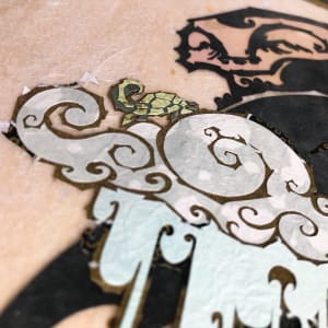 Your Echoes, They Shake and Shape Me by Patrick Gannon  Image: Your Echoes, They Shake and Shape Me • detail: a friendly glance